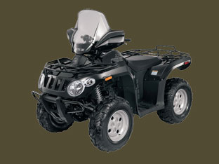 2010 Arctic Cat 366 SE ATV Black pic