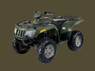 Arctic Cat 550 H1 EFI 2010 Green ATV