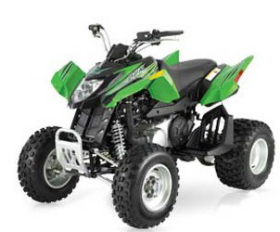 Arctic Cat DVX 250 Quad Bike
