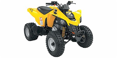 Can-Am DS 250 2007 yellow ATV