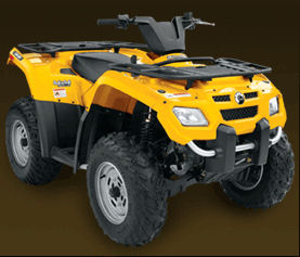Can am outlander 400 H.O. specs
