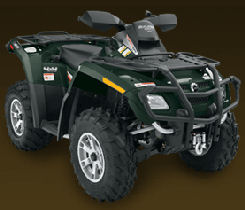 Can-Am Outlander 650 H.O. EFI XT ATV specs