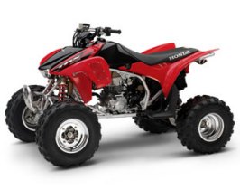 Red Sportrax TRX450R Electric Start