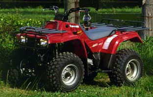 1999 Kawasaki Bayou 400 4X4 Quadbike