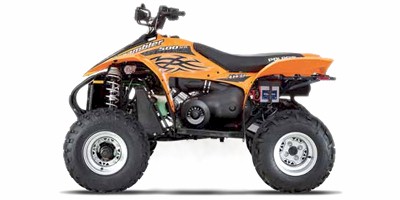 2006 Polaris Scrambler 500 Quad Bike