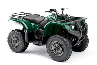 Yamaha Kodiak 400 4x4 Automatic Green Quad Bike