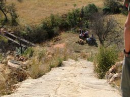 Looking down Elephant Hill