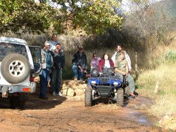 Offroad group at rest