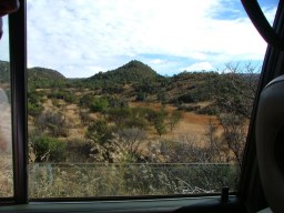 View from the Pajero