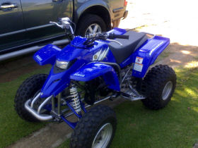 Blue Yamaha Blaster 2006 for sale