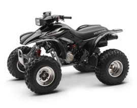 Honda trx300ex ATV black