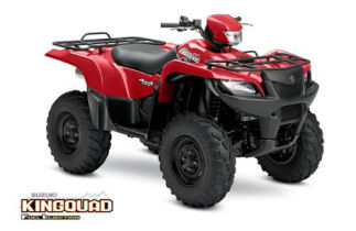Red Suzuki King Quad 700 2006